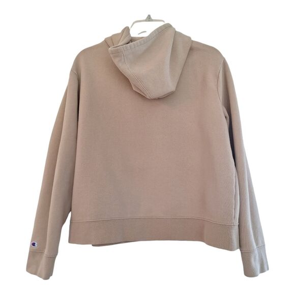 Champion Women's Fleece Pullover Comfortable Fit Hoodie Country Walnut sz Large - Picture 2 of 10